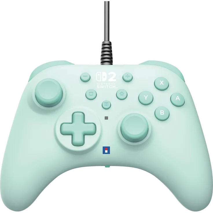 HORI Horipad Gaming Controller für Nintendo Switch OLED, Switch 2 und Switch, mit programmierbaren Tasten und Turbo-Einstellungen, Grün