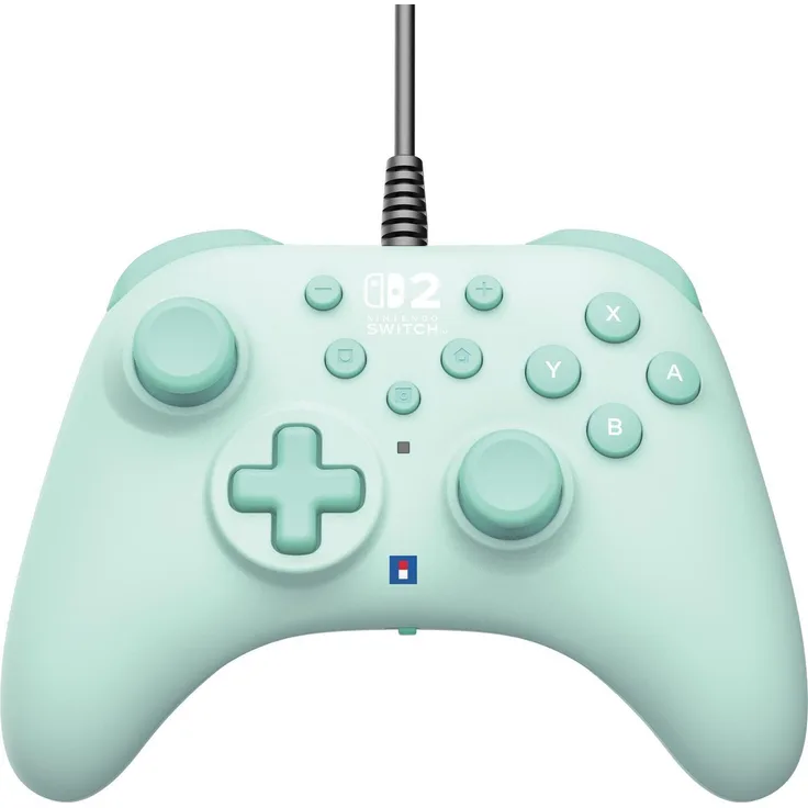 HORI Horipad Gaming Controller für Nintendo Switch OLED, Switch 2 und Switch, mit programmierbaren Tasten und Turbo-Einstellungen, Grün