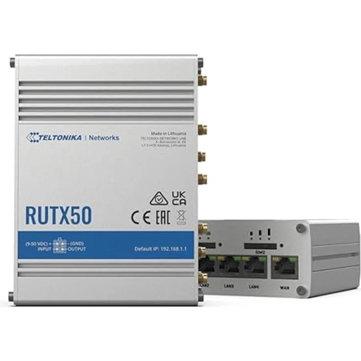 Teltonika mit WLAN RUTX50000000 - Industrieller 5G-Router, dual_band – Bild 2