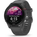 Garmin Forerunner 255, GPS-Smartwatch mit 14 Tagen Akkulaufzeit, Triathlonfunktion und 30 Aktivitätsprofilen, schwarz
