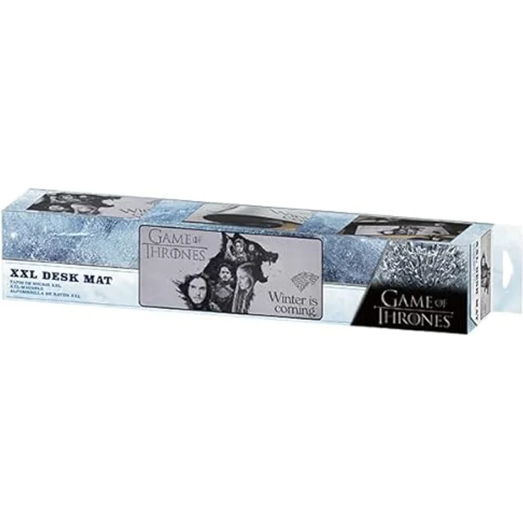 Subsonic Game of Thrones XXL Schreibtischunterlage, Mausmatte mit rutschfester Gummibasis und wasserabweisendem Druck, 90 cm x 40 cm, Mehrfarbig – Bild 5