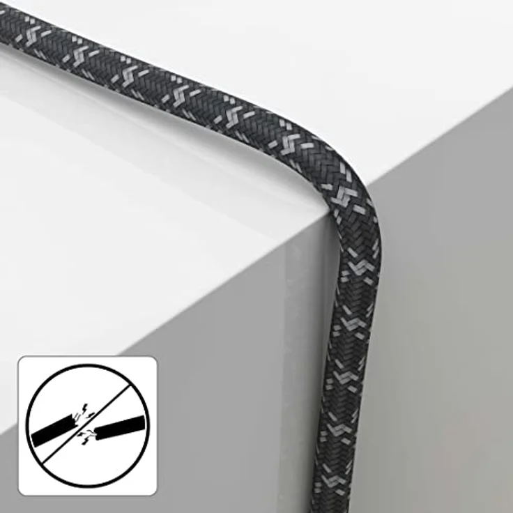 Hama Antennenkabel 1,5 m, F-Stecker auf F-Stecker, schwarz-grau, Versandkostenfrei – Bild 4