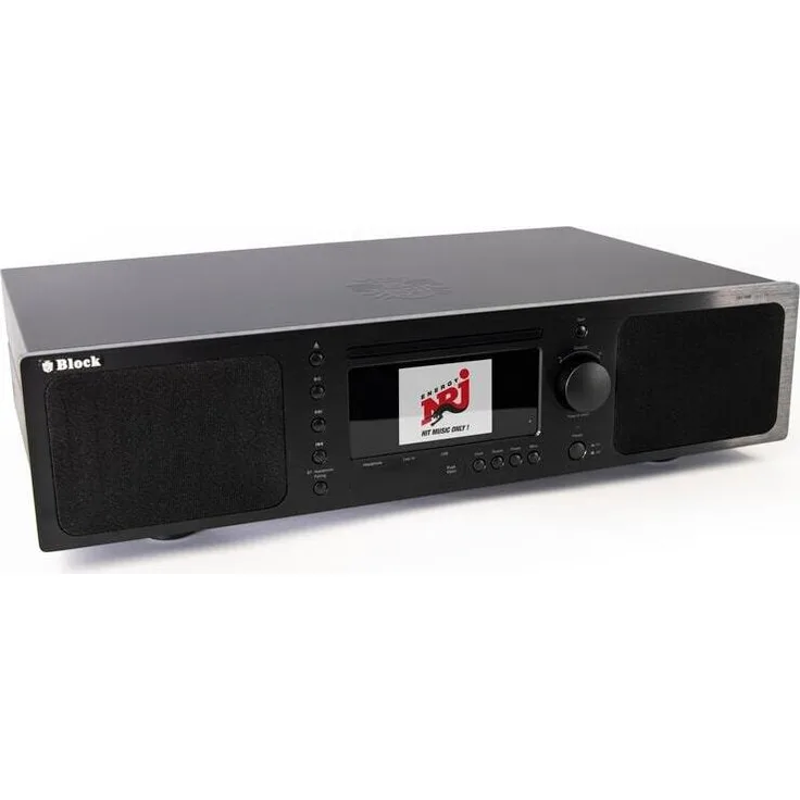 Block BB-200 Boombox Saphirschwarz Blu-ray Internet-Receiver mit App-Bedienung