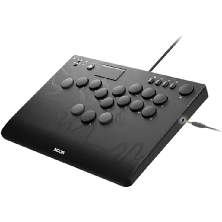 Hori NOLVA Mechanische All-Tasten-Arcade-Steuerung für PS5/PC, anpassbares Layout mit hot-swappable Switches und Key-Lock-Schalter, abnehmbares Kabel mit Kabelsicherung, kompakt und robust – Bild 5