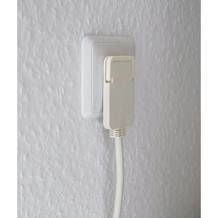Brennenstuhl Qualitäts-Kunststoff-Verlängerungskabel mit Flachstecker (Verlängerungskabel flach für innen mit 2m Kabel) weiß – Bild 6