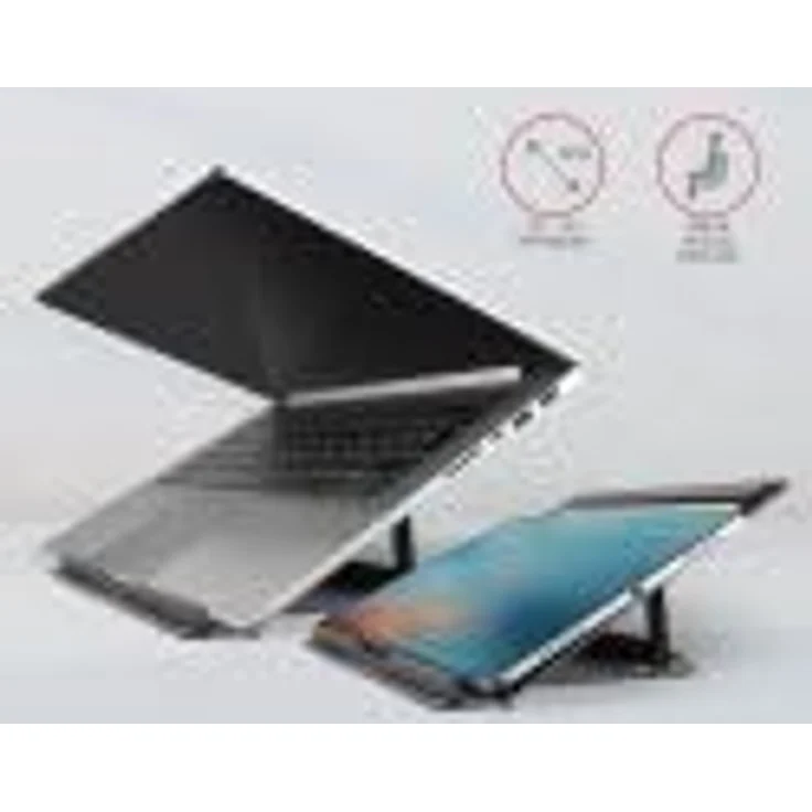 AXAGON STND-L ALU Ständer für 10 bis 16 Zoll Laptops, faltbarer Notebook-Ständer aus Aluminium, verstellbare Positionen – Bild 5
