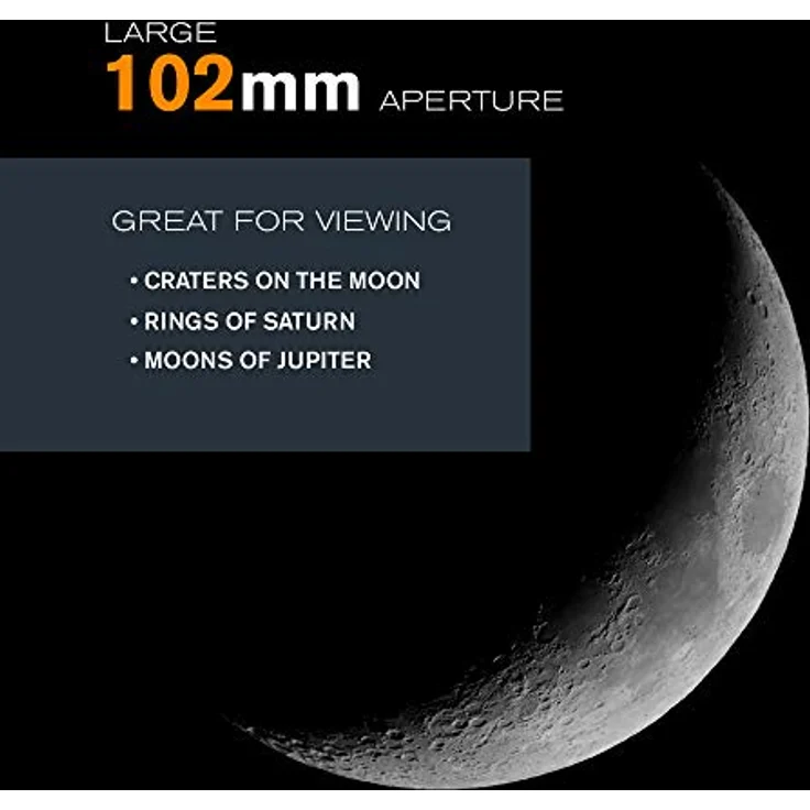 Celestron 102AZ Refraktor-Teleskop – Bild 9