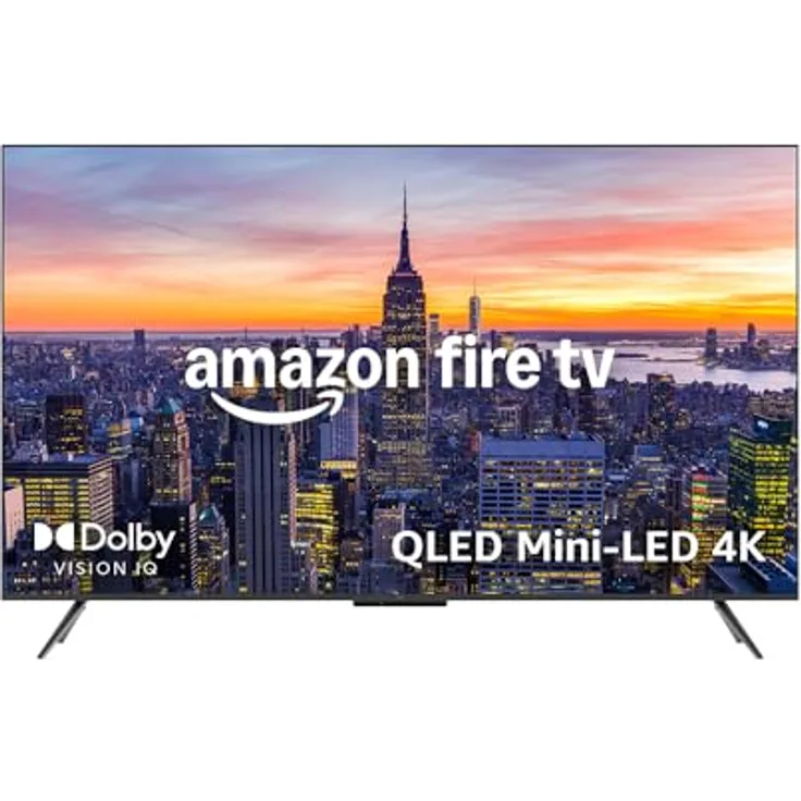Amazon Fire TV Omni-Mini-LED-Serie QLED Smart TV, 55 Zoll (139 cm), 4K UHD, Dolby Vision IQ, 144 Hz Gaming-Modus, Sprachsteuerung mit Alexa