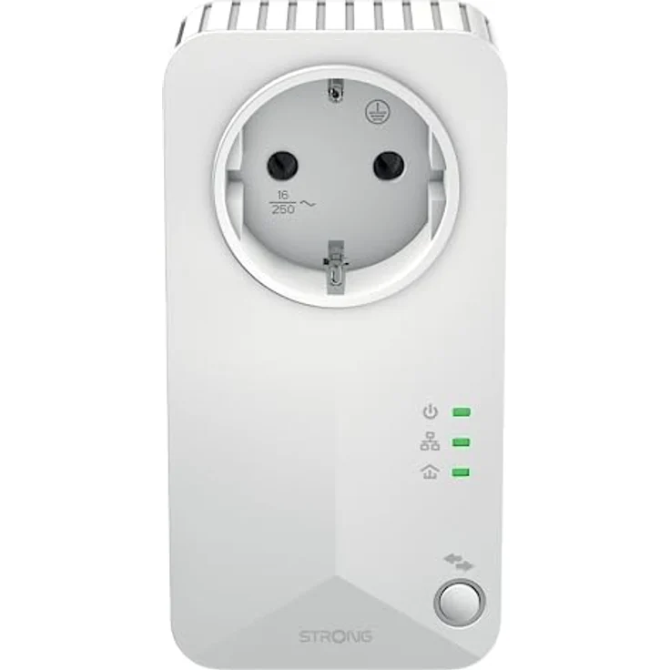 STRONG Powerline WI-FI 600 KIT | Powerline Adapter + Powerlan WLAN Adapter | WLAN Hotspot | bis zu 600 Mbit/s | Reichweite über 300 m – Bild 3