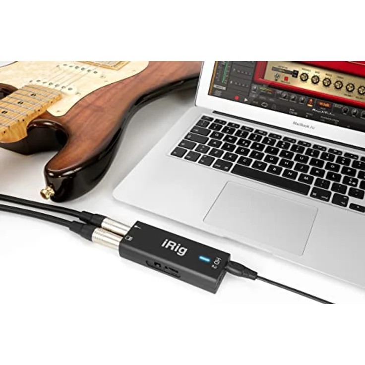 IK Multimedia iRig HD 2, Audio-Interface für Gitarre, 96 kHz mit 24-Bit-A/D-Wandlung, kompaktes Design, FX- und Thru-Anpassung – Bild 5