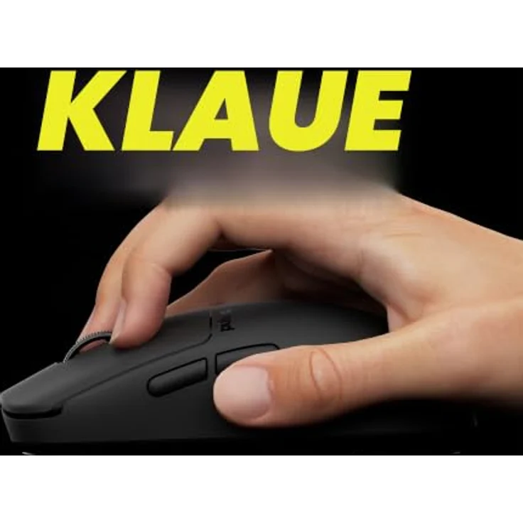 Pulsar X2N CRAZYLIGHT Mini Wireless Gaming Maus, 32.000 DPI, 8K Polling Rate, Jet Black – Bild 4