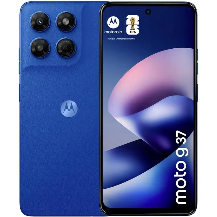 Motorola moto g37, 128GB 5G Smartphone mit 50MP Quad Pixel Kamera, 6,67 Zoll Display, Blau