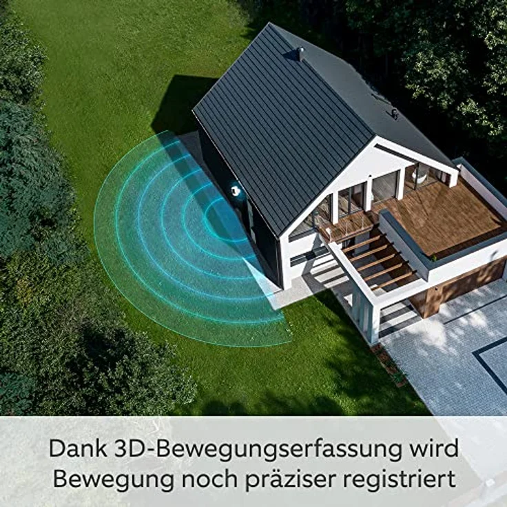 Ring Spotlight Kamera Pro Kabel (Spotlight Cam Pro Wired)| Überwachungskamera aussen mit HDR-Video, WLAN, Bewegungserfassung, Alexa-kompatibel | Festverdrahtete Sicherheitskamera mit LED & Sirene, schwarz – Bild 4