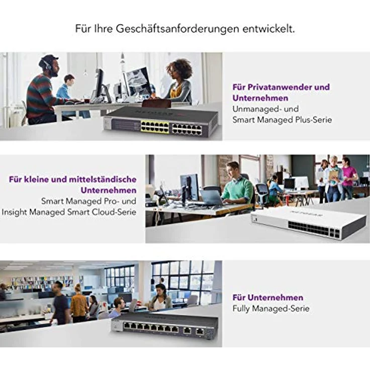 Netgear: 24-PORT GB UNMGD POE ++ SWITCH (606449149777) – Bild 6