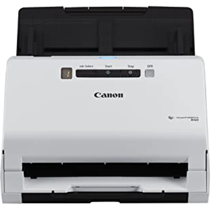 Canon R40 imageFORMULA Scanner Dokumentenscanner (Duplex Einzug, 600 DPI, Farbscan, Canon CaptureOnTouch Scanning Software, Readiris PDF Software, Cardiris Business Card Software) weiß, 4229C002 – Bild 4