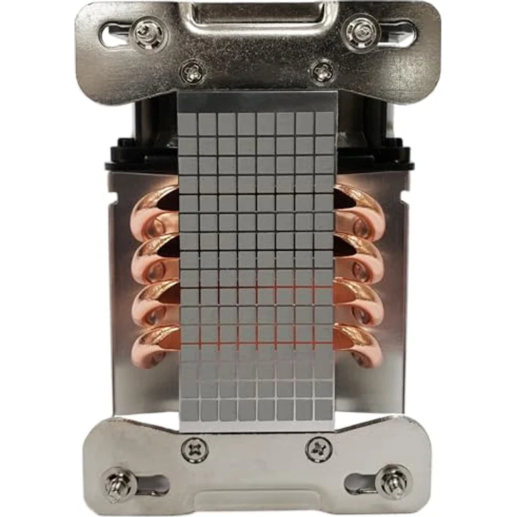 Dynatron A35, CPU Kühler für AMD Sockel sWRX8/sTRX4/TR4/SP3, 110 mm, bis 280W TDP, Schwarz – Bild 5