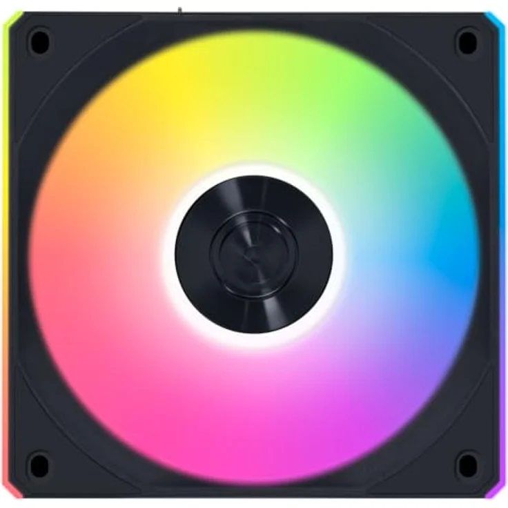 Lian Li UNI FAN CL FLEX Wireless ARGB Reverse, 3er-Pack Gehäuselüfter mit 120 mm und hydrodynamischem Gleitlager, schwarz – Bild 4