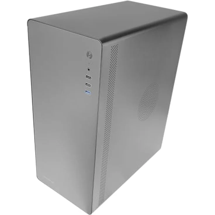 Mars Gaming Tacens ENSIS, PC ATX Gehäuse, Ultra-Robuste Struktur, Semi-Tower mit 120mm FDB Ultra-Leisem Lüfter, USB 3.0, Schwarz – Bild 2