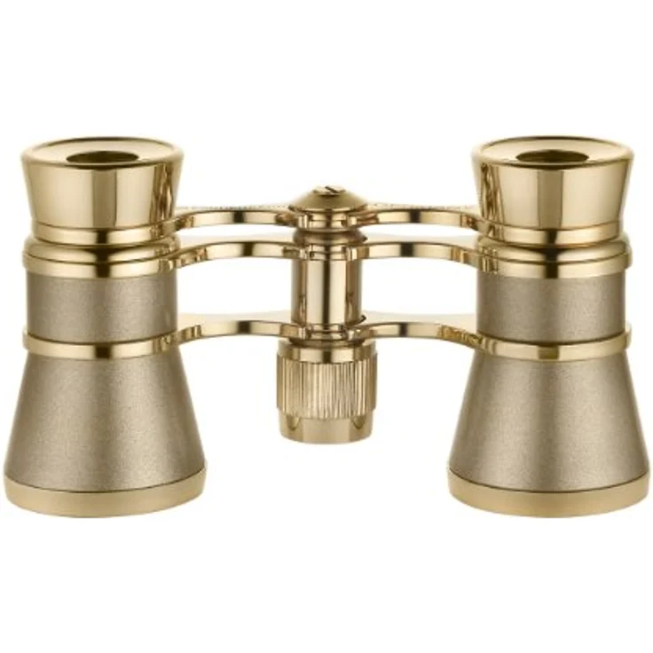 Eschenbach Optik Fernglas Glamour 3x25 Opernglas, klein, Gold mit klarer, heller Bildqualität – Bild 1