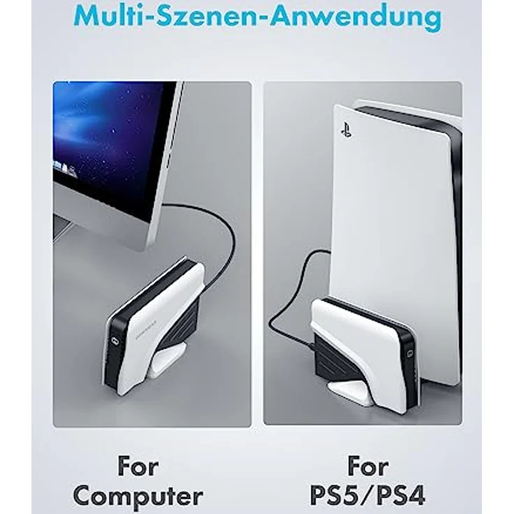 Graugear G-3501-A-10G (4 TB), Externe Festplatte mit blitzschneller USB 3.2 Type-C (Gen2) Verbindung – Bild 7