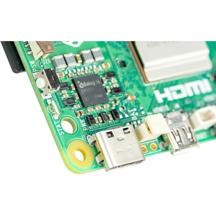 Raspberry Pi 5, 8GB RAM - Fortschrittlicher Einplatinencomputer mit Dual 4Kp60 HDMI-Ausgabe – Bild 3