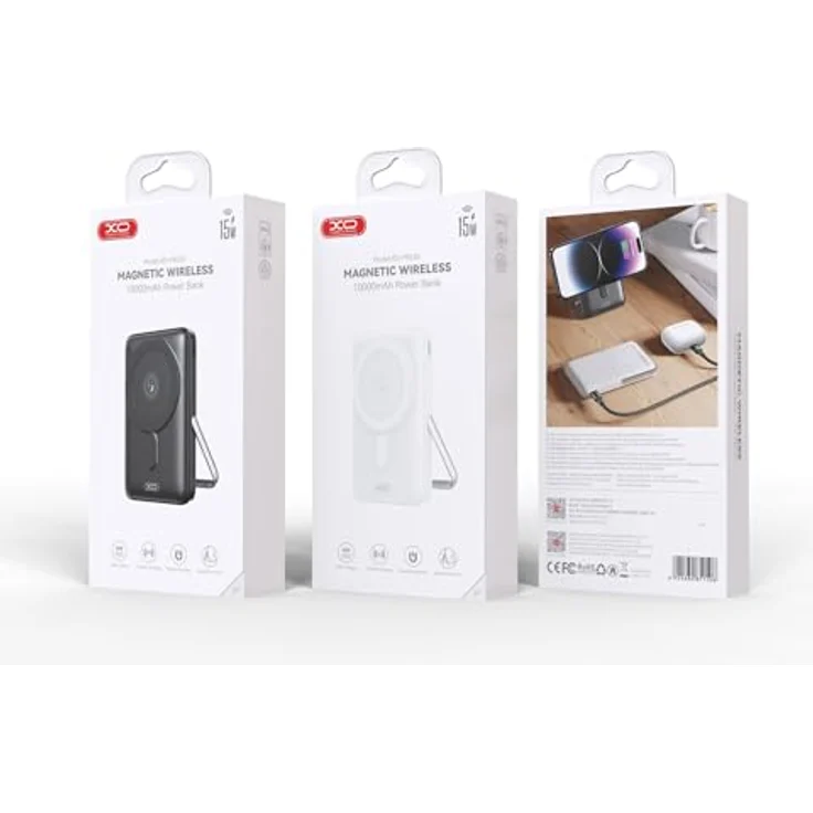 COFI XO Magnetische Powerbank 10000mAh, 30W Schnellladeprotokoll, Schwarz – Bild 3