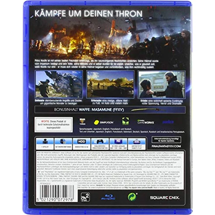 Final Fantasy XV (Day One Edition) (PS4) - Preisvergleich – Bild 2