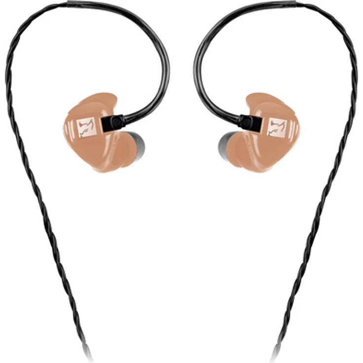 Hörluchs Universal Supreme HL4410, professionelle 4-Wege In-Ears mit Bassanhebung und klarer Höhenwiedergabe, beige-glänzend