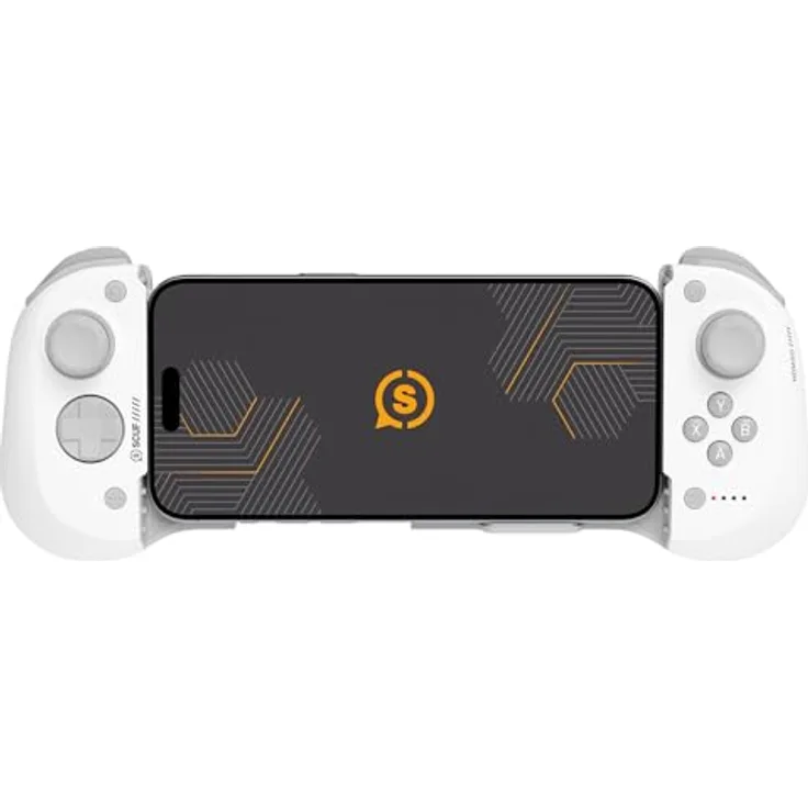 Scuf NOMAD Kabelloser iPhone Controller für Mobiles Gaming – Hintere Paddles – Anti-Drift-Thumbsticks – Bluetooth 5.0 Verbindung – Weiß