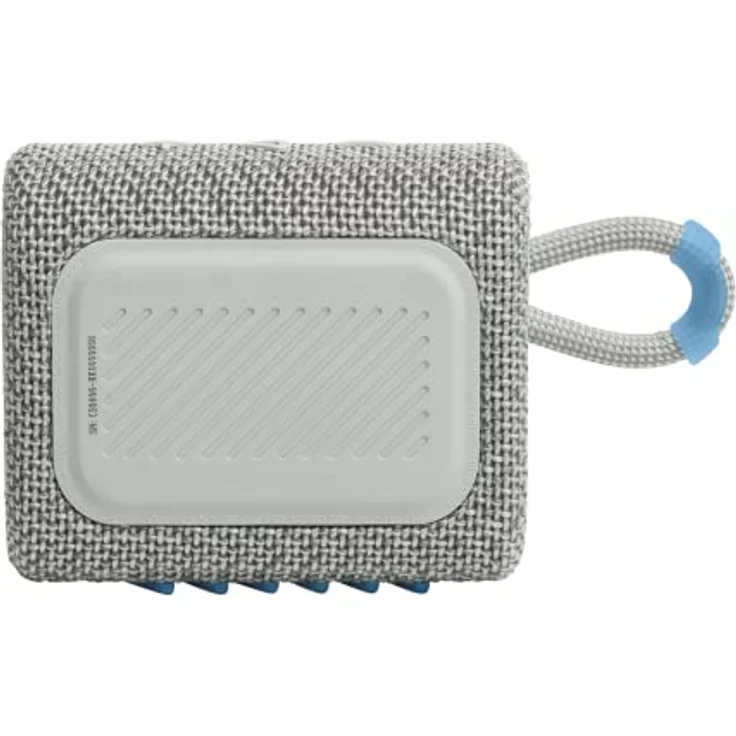 JBL GO 3 Eco – Kleine Bluetooth Box aus recyceltem Material in Weiß – Wasserfester, tragbarer Lautsprecher für unterwegs – Bis zu 5h Wiedergabezeit mit nur einer Akkuladung – Bild 5