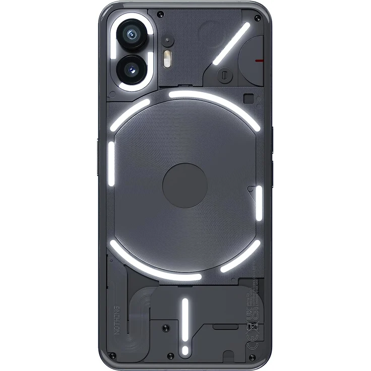 NOTHING Phone (2), 256 GB Smartphone (17,01 cm/6,7 Zoll, 256 GB Speicherplatz, 50 MP Kamera), grau – Bild 5