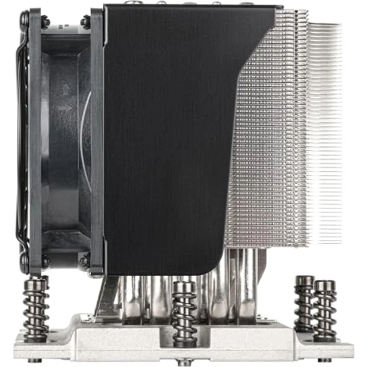 Silverstone SST-XE04-SP5B CPU-Kühler, AMD SP5 - silber, PWM-gesteuerter Lüfter mit dualen Kugellagern – Bild 3