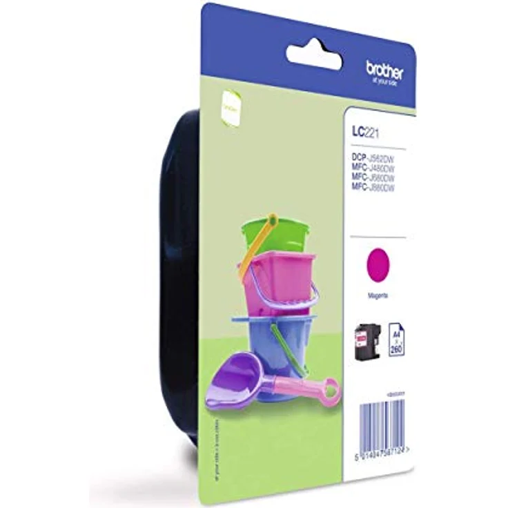 Brother LC-221M 260Seiten Magenta Tintenpatrone – Bild 3