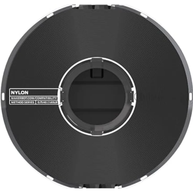 Makerbot PLA Filament-Rolle, 1,75 mm, schwarz, biologisch abbaubar, geeignet für Prototyping – Bild 1
