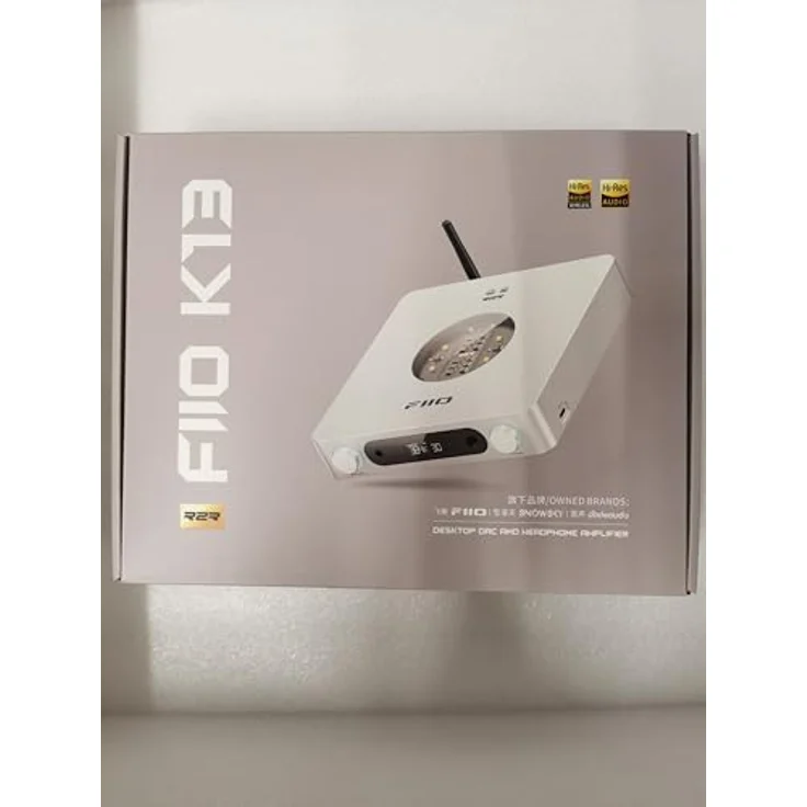 FiiO K13 R2R, USB-DAC und Kopfhörerverstärker mit klangregelndem Equalizer, Bluetooth 5.4, 2400 mW Ausgangsleistung, Silber – Bild 5