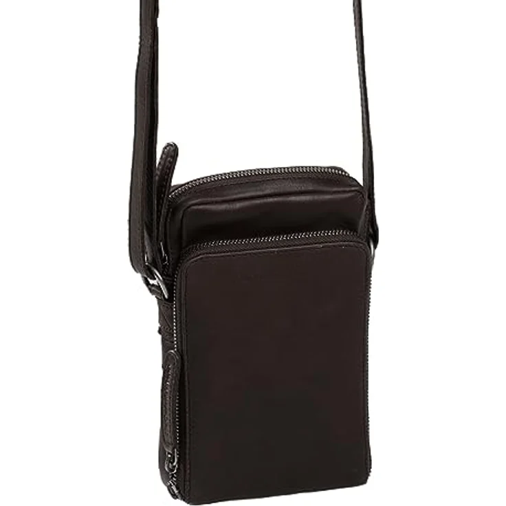 The Chesterfield Brand Wax Pull Up Handytasche, Leder 12 cm x 4 cm x 20 cm, braun – Bild 2