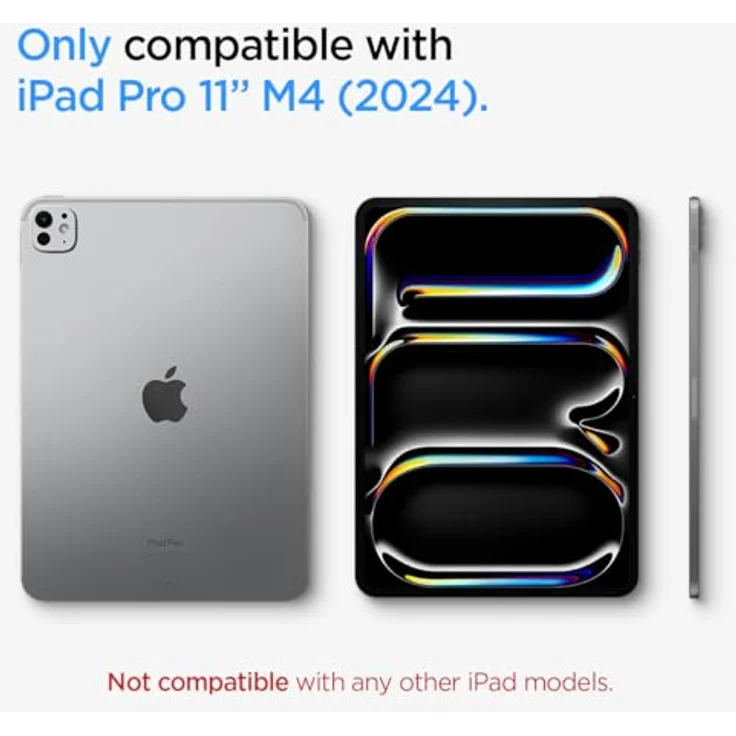 Spigen PaperTouch EZ Fit kompatibel mit iPad Pro 11 Zoll M4 (2024), 5. Generation, Papier Textur, Matt, Installationsschablone, 9H Härte, Tablet-Displayschutzfolie, Spigen – Bild 2