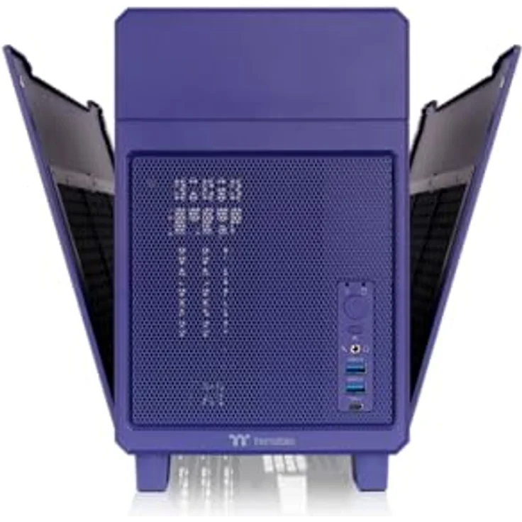 Thermaltake TR100 Mini Tower, super kompakt für Mini ITX Mainboards, Future Dusk, unterstützt Grafikkarten bis 360 mm und AiO-Wasserkühlungen bis 280 mm – Bild 8