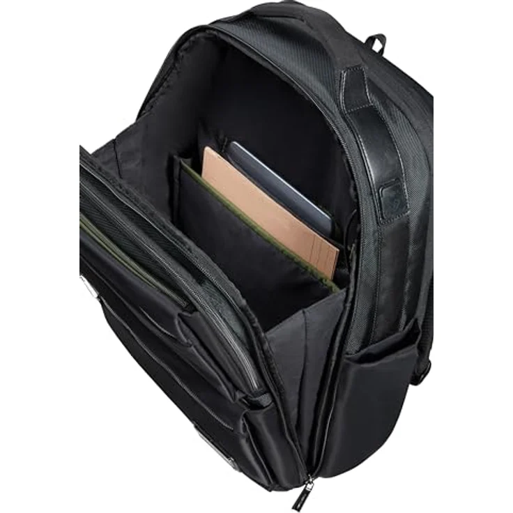 Samsonite Openroad 2.0, erweiterbarer Laptoprucksack für 17.3 Zoll Laptops, 46 cm, 29.5/34 L, wasserabweisend, Schwarz – Bild 5