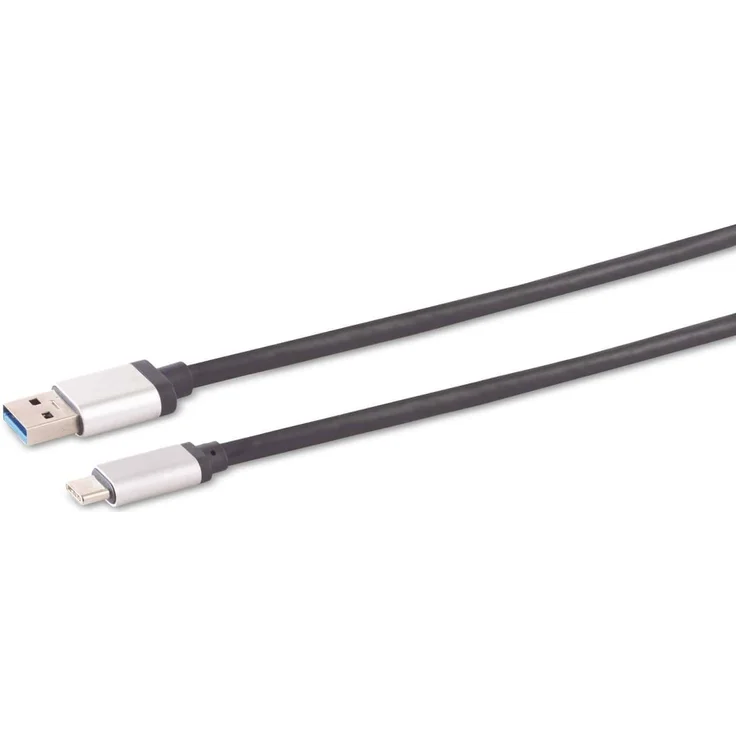Shiverpeaks S/CONN maximum connectivity Home Cinema USB 3.0 Anschlusskabel, USB-A Stecker auf USB-C Stecker, 2,0m, blau, 5 Gbit/s Bandbreite