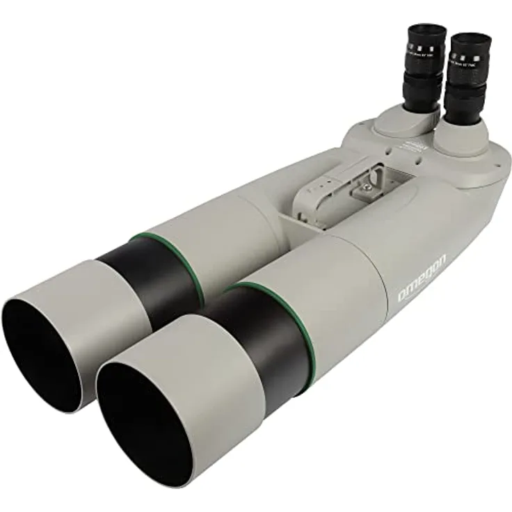 Omegon Brightsky 30x100 Fernglas mit 90° Einblick, wasserdicht, leichtes Magnesium-Gehäuse und Weitwinkel-Okulare