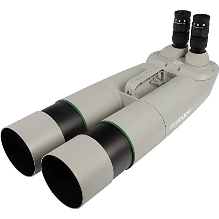 Omegon Brightsky 30x100 Fernglas mit 90° Einblick, wasserdicht, leichtes Magnesium-Gehäuse und Weitwinkel-Okulare – Bild 1