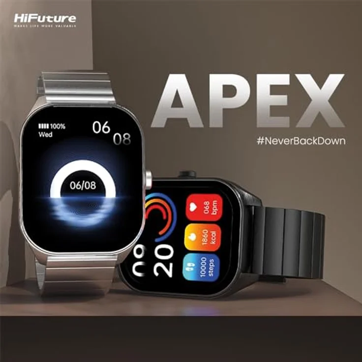 HiFuture Smartwatch FutureFit APEX Black mit 6972576181411 – Bild 3