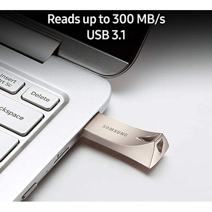 Samsung Bar Plus USB 3.1 Flash Drive Silber 64 GB – Bild 5