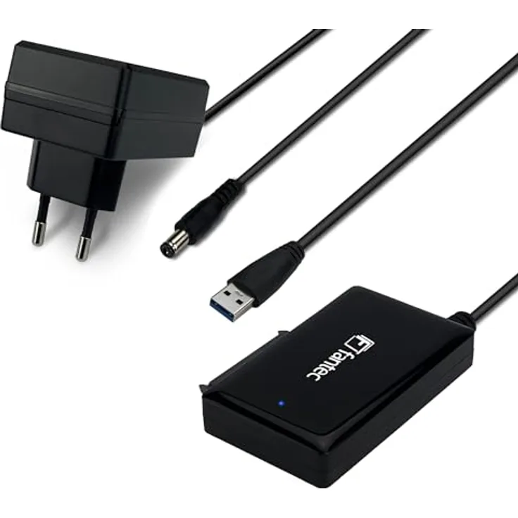 FANTEC 2571 USB3.0 SATA 6G Adapter Dock SSD HDD USB 3.0 zu SATA Adapter für 2,5'' & 3,5'' HDD/SSDs< - Preisvergleich