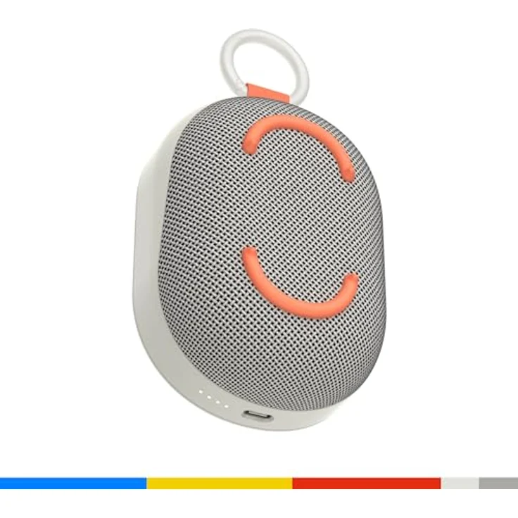Skullcandy Kilo Compact Wireless Speaker, Bluetooth Lautsprecher mit 24 h Akkulaufzeit, IPX7 wasserdicht, Weiss – Bild 4