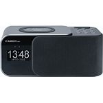 Albrecht DR452 DAB+, UKW-Radiowecker, 27452, Silber, grau