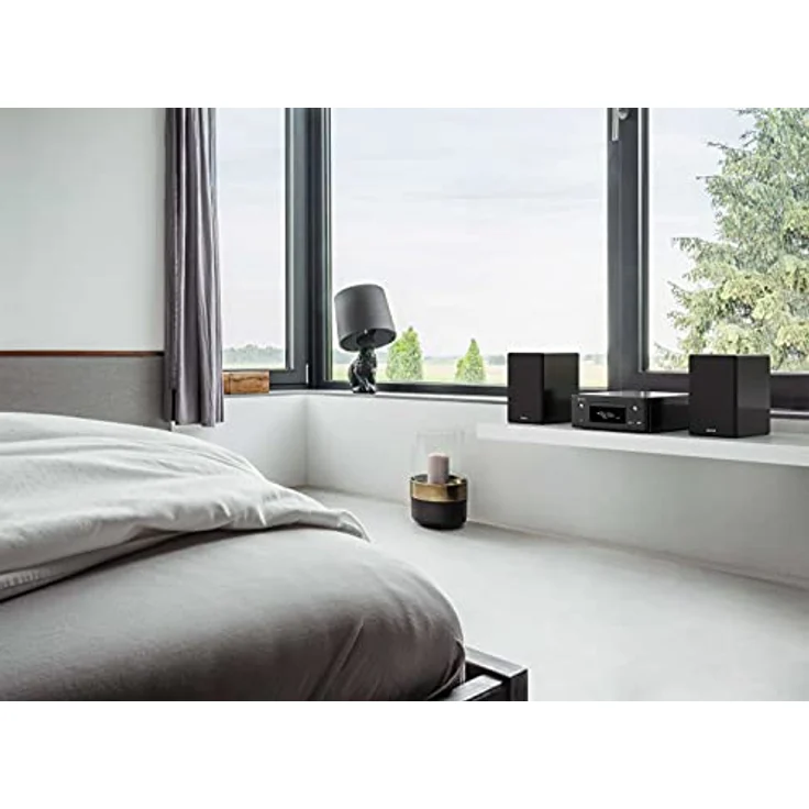 Denon CEOL N-11DAB Kompaktanlage, HiFi Verstärker mit Lautsprechern, CD-Player, Musikstreaming, HEOS Multiroom, Bluetooth, WLAN, AirPlay 2, Alexa Kompatibel, 2 Optische TV-Eingänge, DAB+ Radio – Bild 7