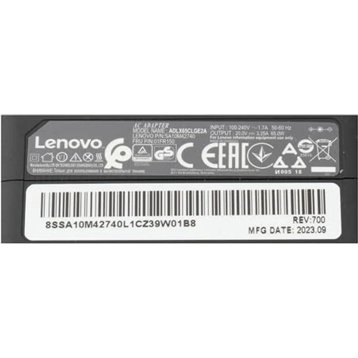 Lenovo Gx20l29354, 65 W Notebook-Netzteil, Schwarz, kompakt mit 1 Jahr Garantie – Bild 5