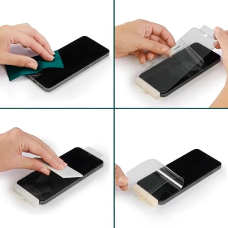 Hama Super Hybrid, Displayschutzfolie für Samsung Galaxy S26 Ultra, 1 Stück – Bild 4